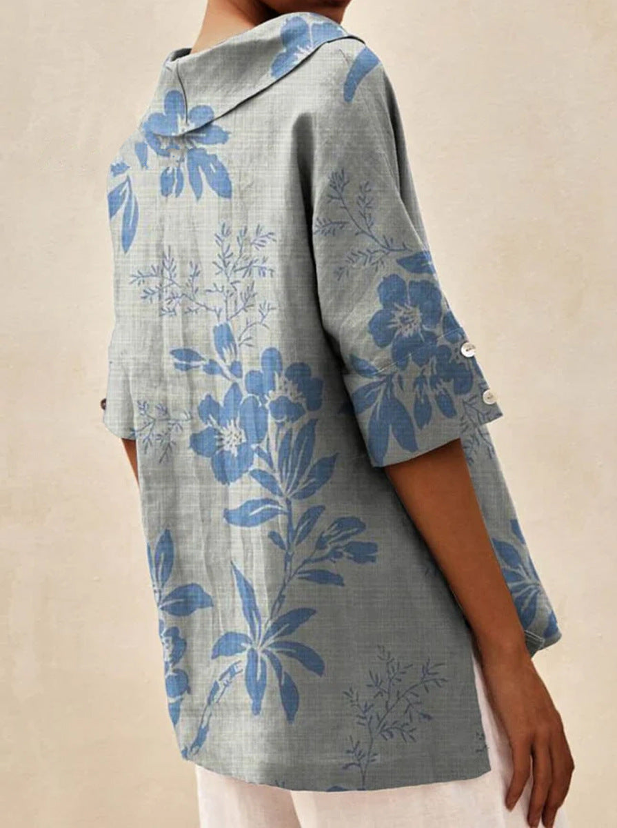 Maya - Elegante top met V-hals