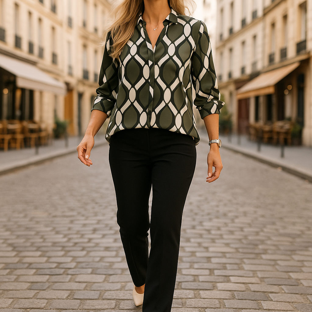 Maura - Casual blouse met print