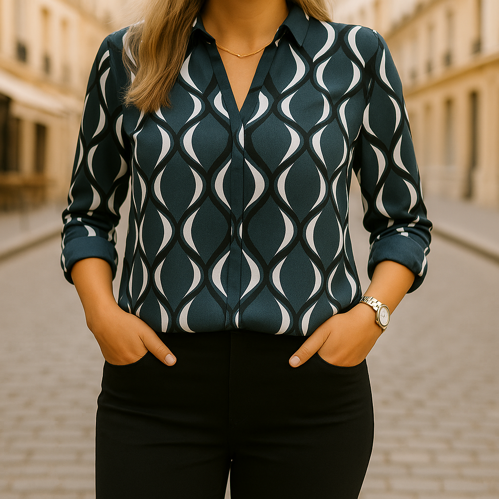 Maura - Casual blouse met print