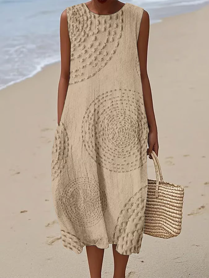 Louise - Elegante patroonjurk