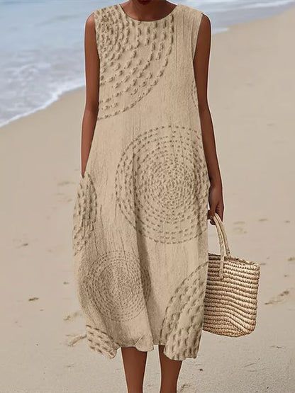 Louise - Elegante patroonjurk