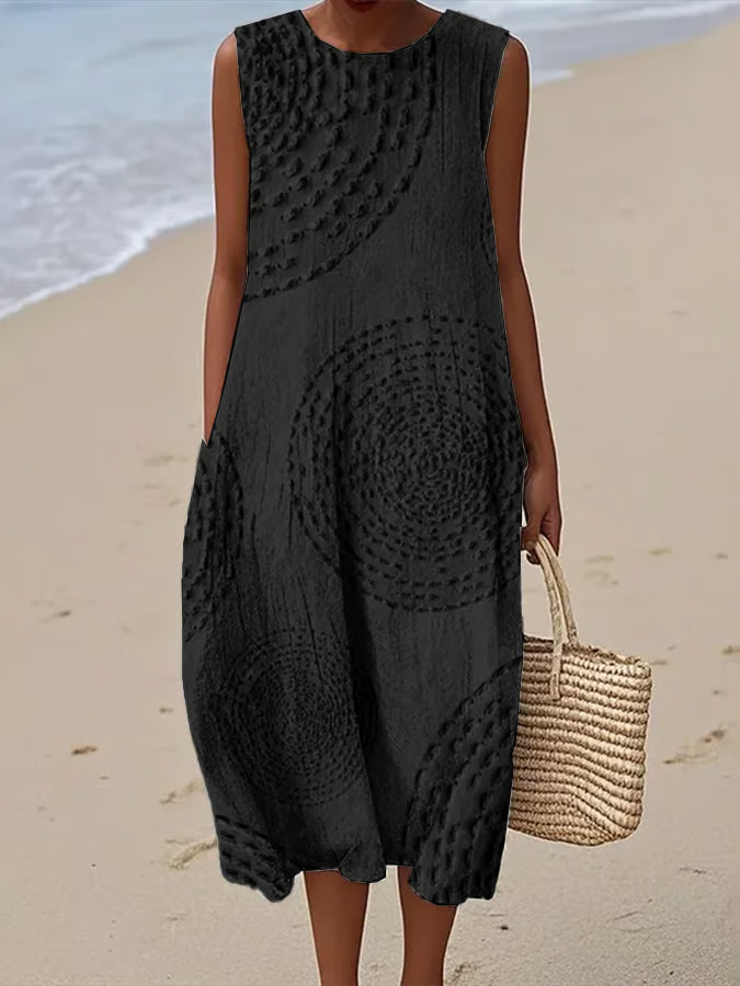 Louise - Elegante patroonjurk