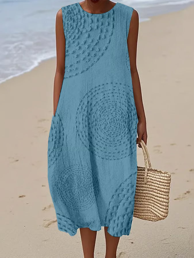 Louise - Elegante patroonjurk