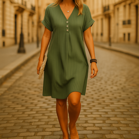 Losvallende Casual Zomerjurk