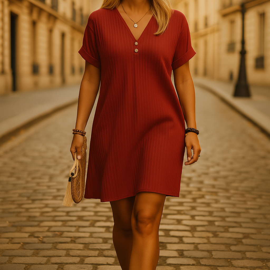 Losvallende Casual Zomerjurk