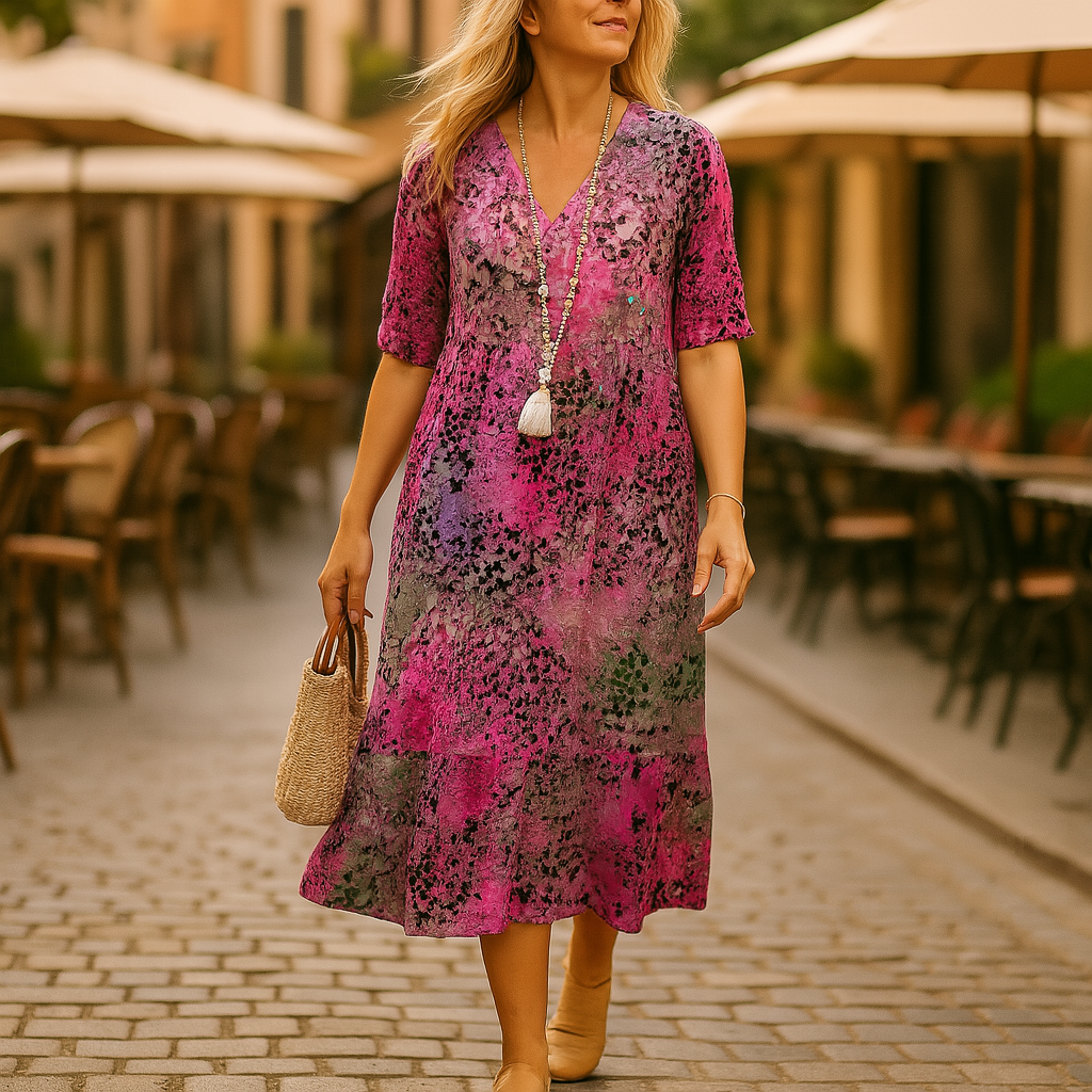 Bohemian Zomerjurk V-hals