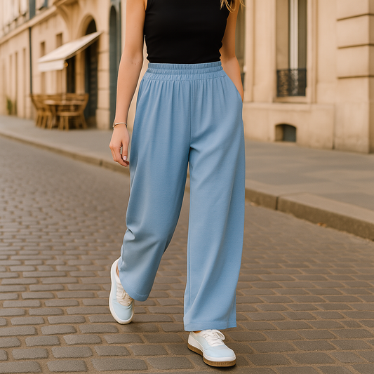 Luchtige Wijde Broek