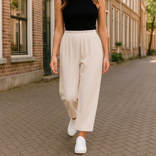 Luchtige Wijde Broek