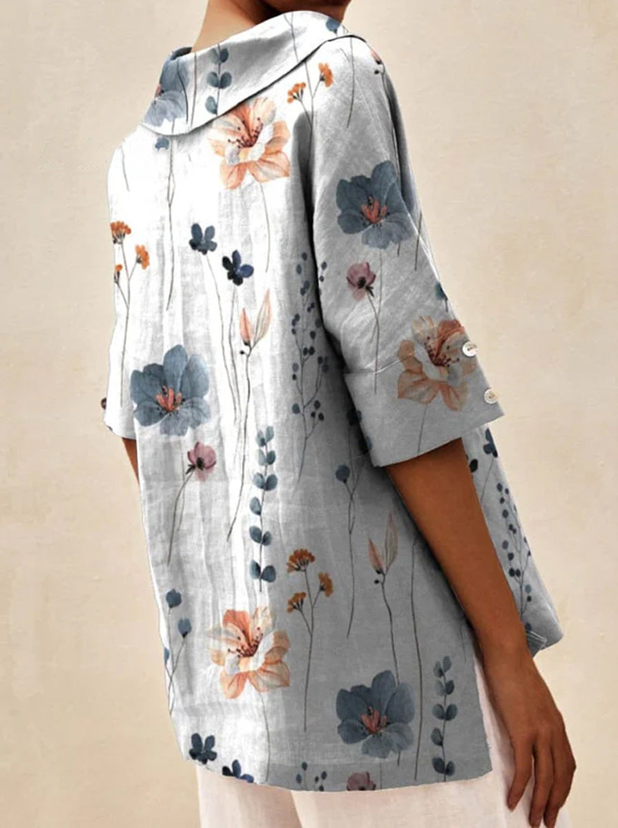 Maya - Elegante top met V-hals