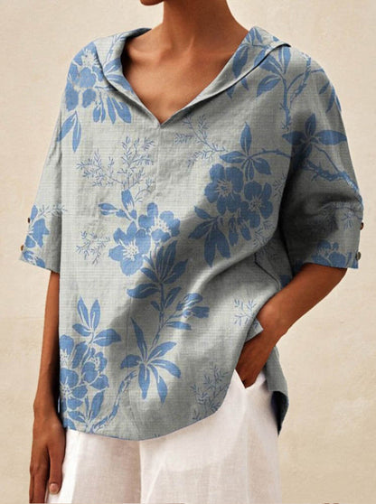 Maya - Elegante top met V-hals