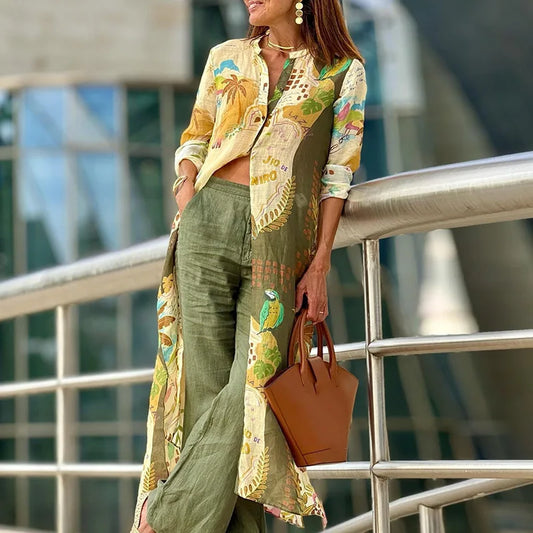 Vera - jurk met unieke print