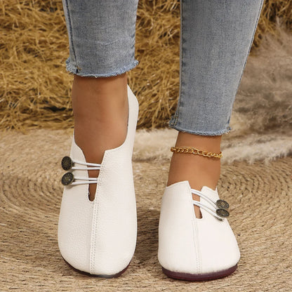 Simone - Lichte retro schoenen met anti slip