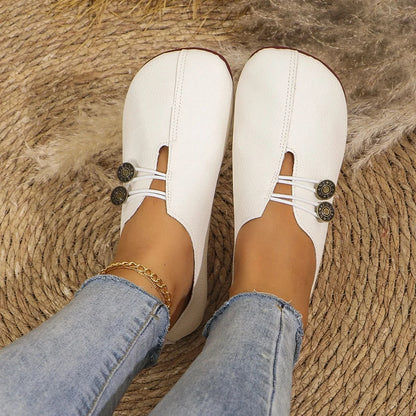 Simone - Lichte retro schoenen met anti slip