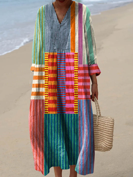 Zara - Kleurrijke Zomer Jurk